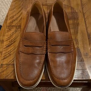 Cole Haan Men's Tan Leather Loafers